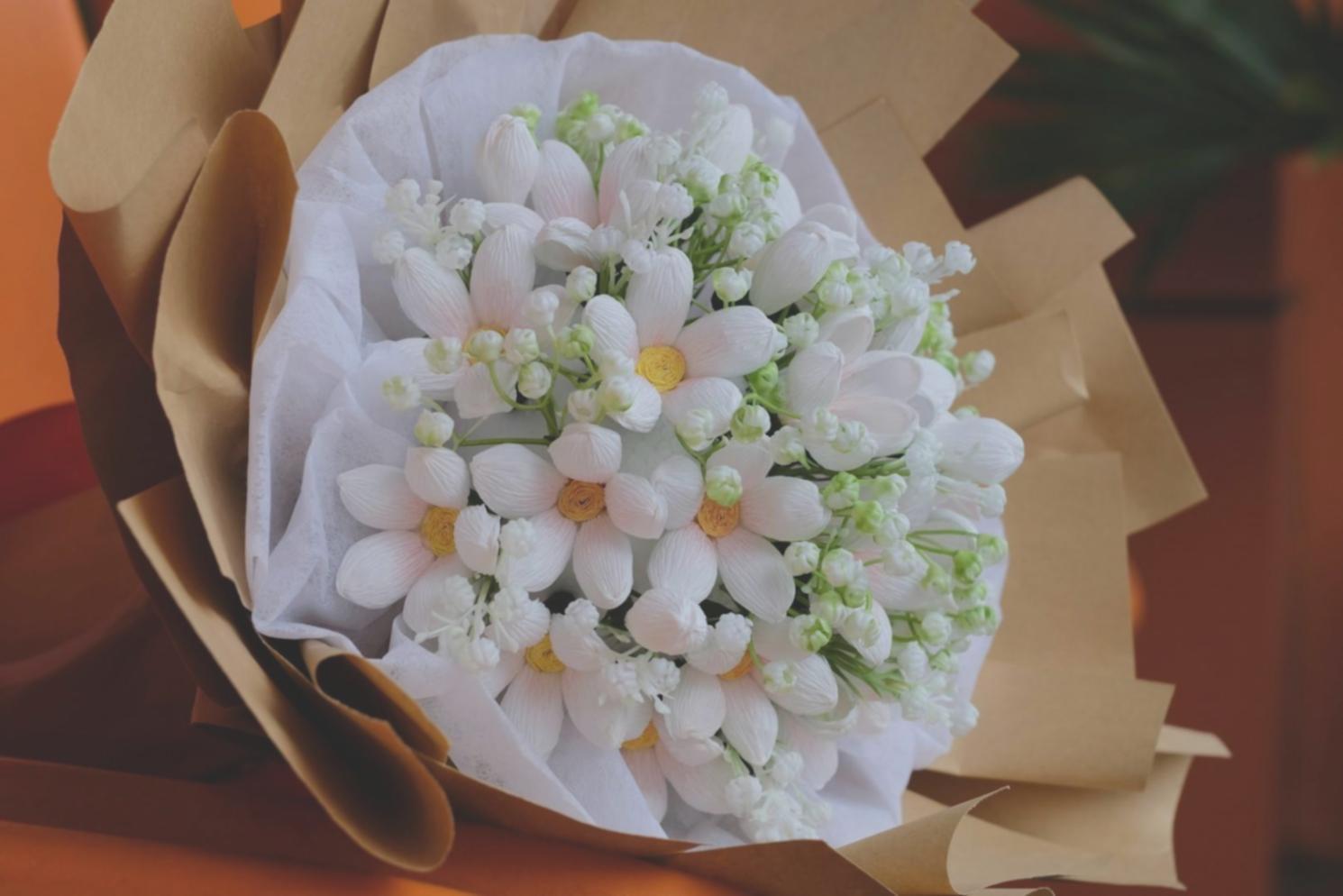 Professional floral arrangement demonstrating proper technique and structural integrity